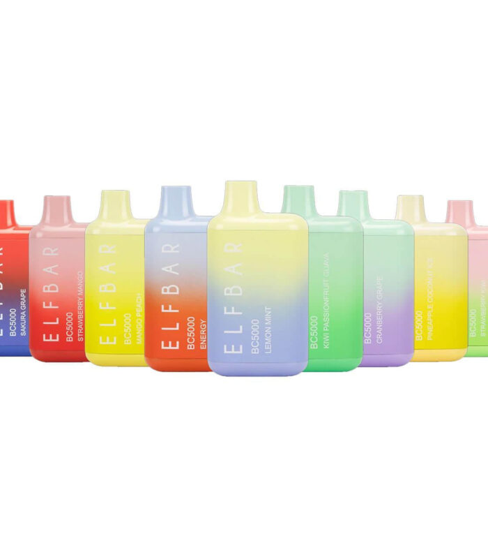 Elf Bar BC5000 Rechargeable Disposable 5000 Puffs India | Vape Paradise