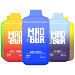 MAD BAR Disposable Vape 6000 Puffs India | Vape Paradise